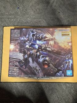 Partially built Gunpla
