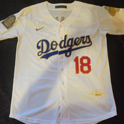 Dodgers Yamamoto Gold Jersey 
