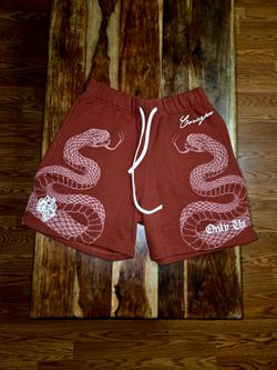 Darc Sport "Only Us" Snake Graphic Men's Shorts. Limited #49/1000. Size Medium