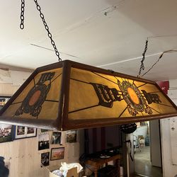 Over pool table light