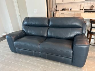 Sectional Leather Sofa/Love Seat electric Recliner