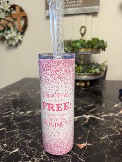 New Never Used 18oz Tumblr. See Description and my other items for sale.