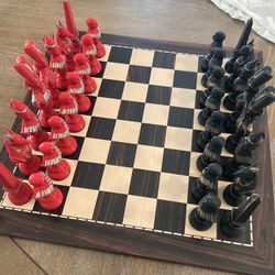 Custom Egyptian Chess Set