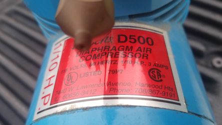 PAASCHE D500 1/10 H.P.