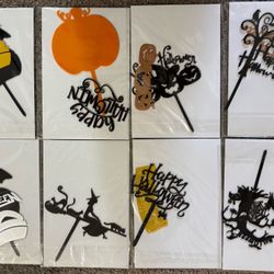 Halloween Cake Toppers