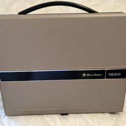 Vintage Bell& Howell Motion Picture Projector, Model 1620, Grey
