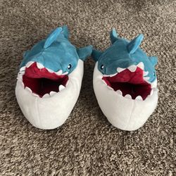Shark Youth Slippers
