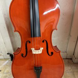 4/4 Full Size Cello With New Bow, Digital Tuner, Case $380 Firm