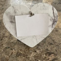 Photo Heart Clip Board For Desk/Home