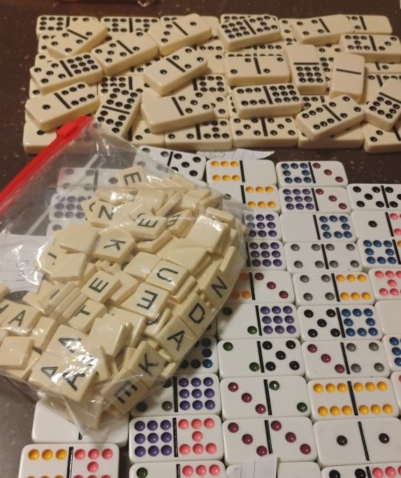 DOMINOES 106 & 145 BANANAGRAM TIMES