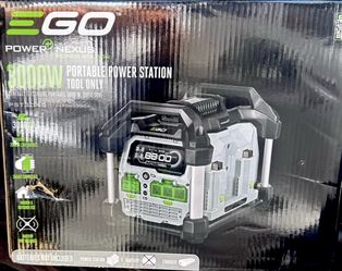 EGO Power+ Nexus 3000W Portable Power  Station 👀 and read the box please  totally new firm$$$ please you’ll be saving over $200