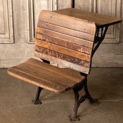 1920s Authentic Elementary School Desk 