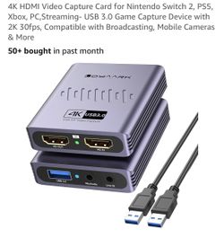4K HDMI Video Capture Card