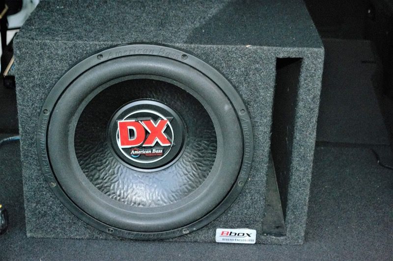 American Bass DX 15" sub SINGLE 4 ohm