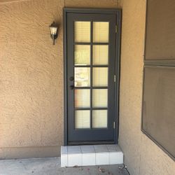 Hard Wood Exterior Door