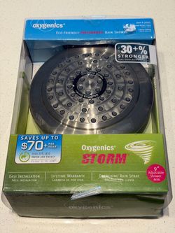 Oxygenics Storm Rain Shower Head
