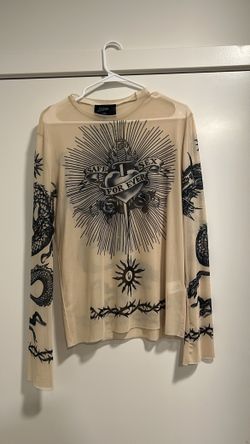 Jean Paul Gaultier “Safe Sex” Mesh Tee