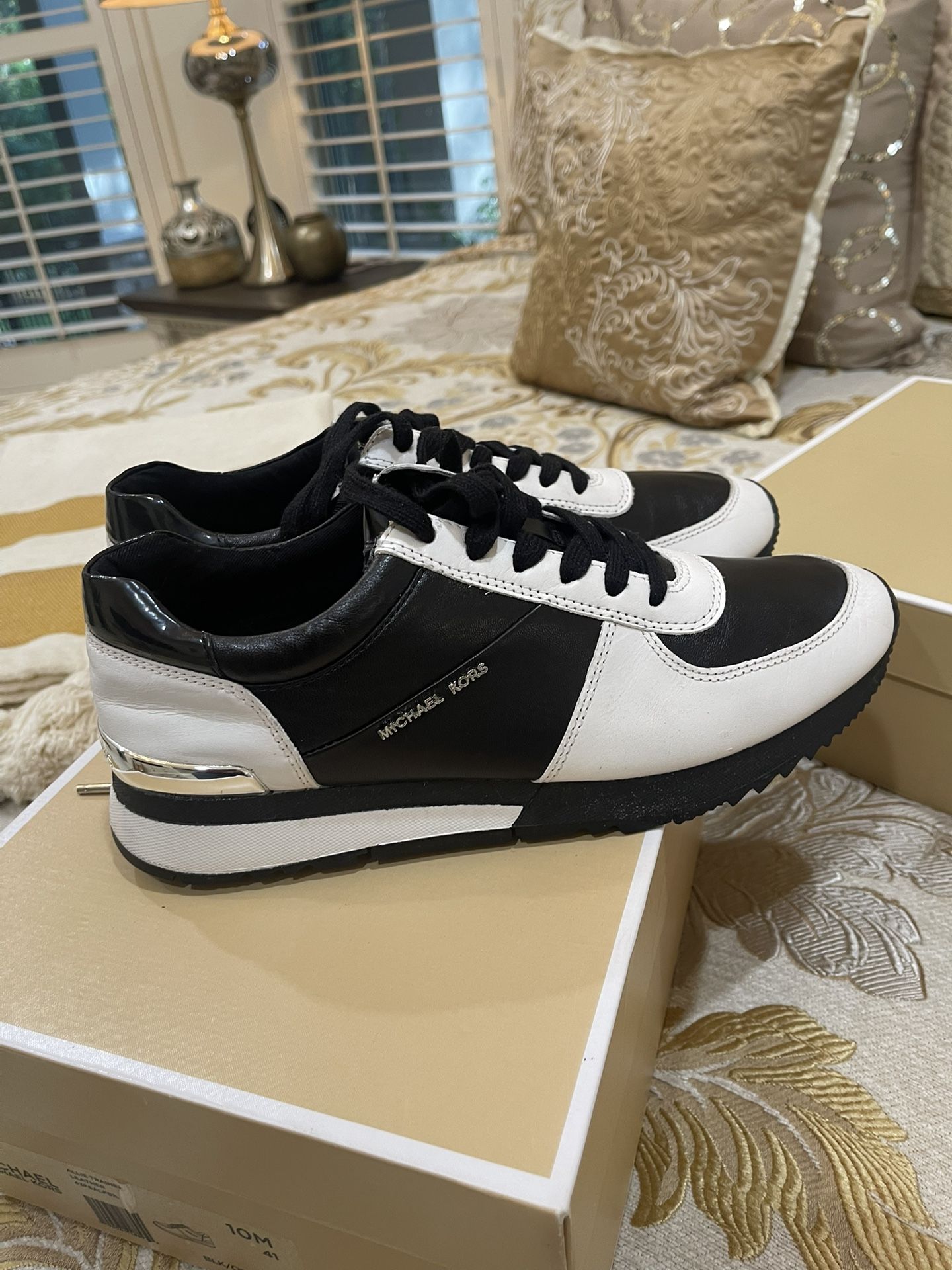 Michael Kors Allie Trainers Leather