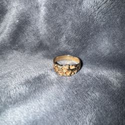 Gold Nugget Ring
