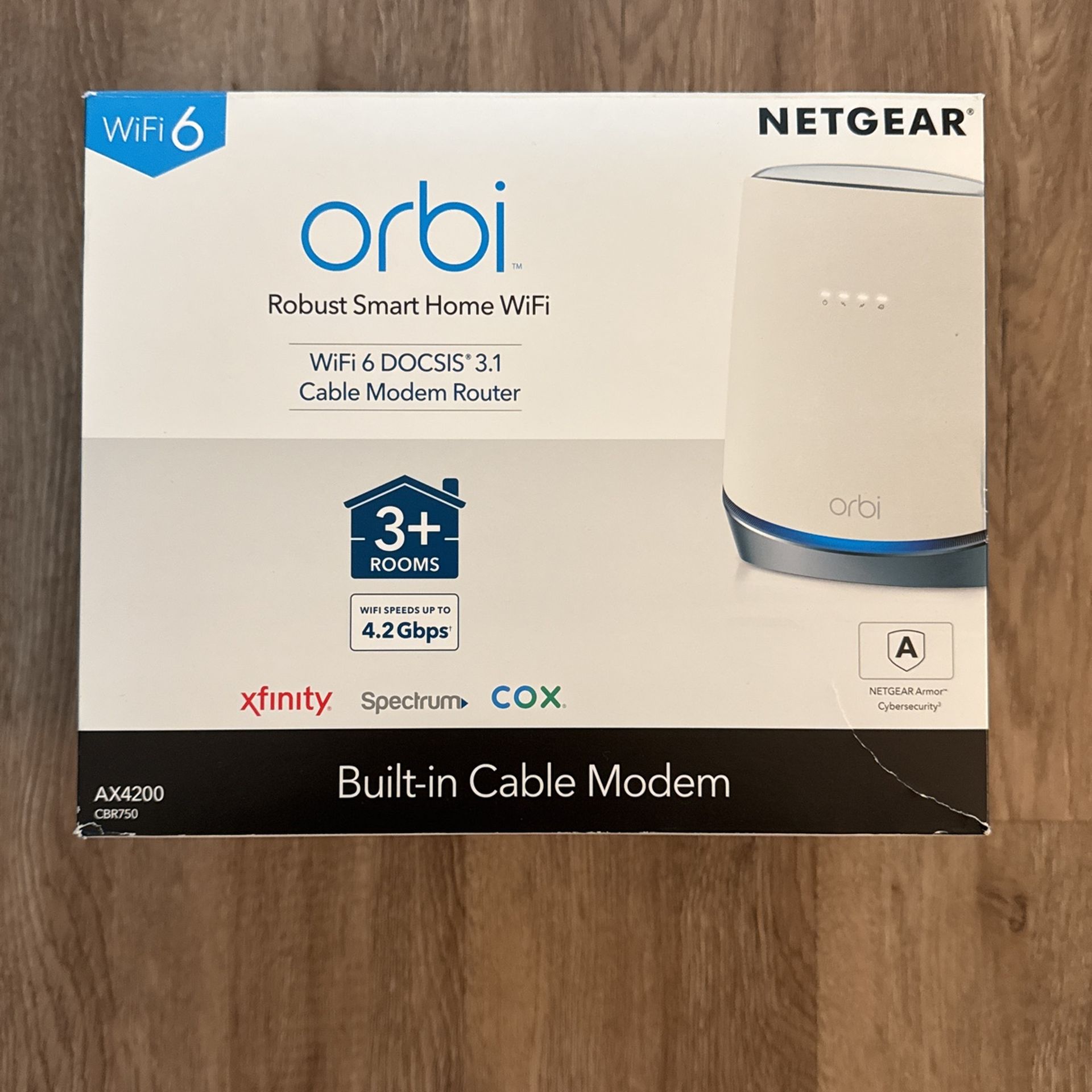 Orbi WiFi 6 DOCSIS 3.1 Cable Modem Router
