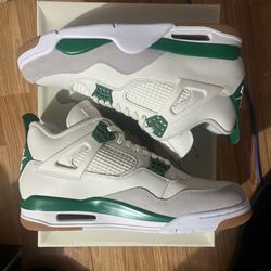 Jordan 4 Pine Green Sb 