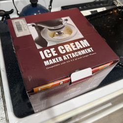Ice Cream attachment KitchenAid