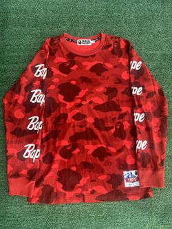 AUTHENTIC Bape Camo Sleeve Logo