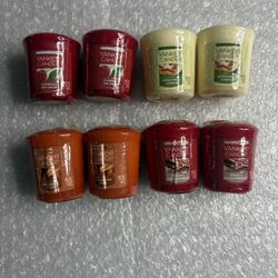 Yankee candle votive bundle Christmas scents