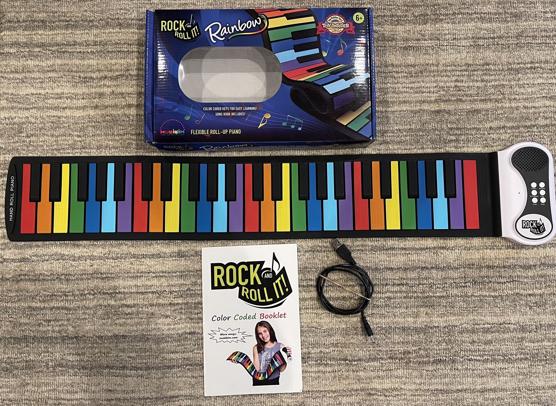 Rock N' Roll IT Rainbow Color Coated Piano