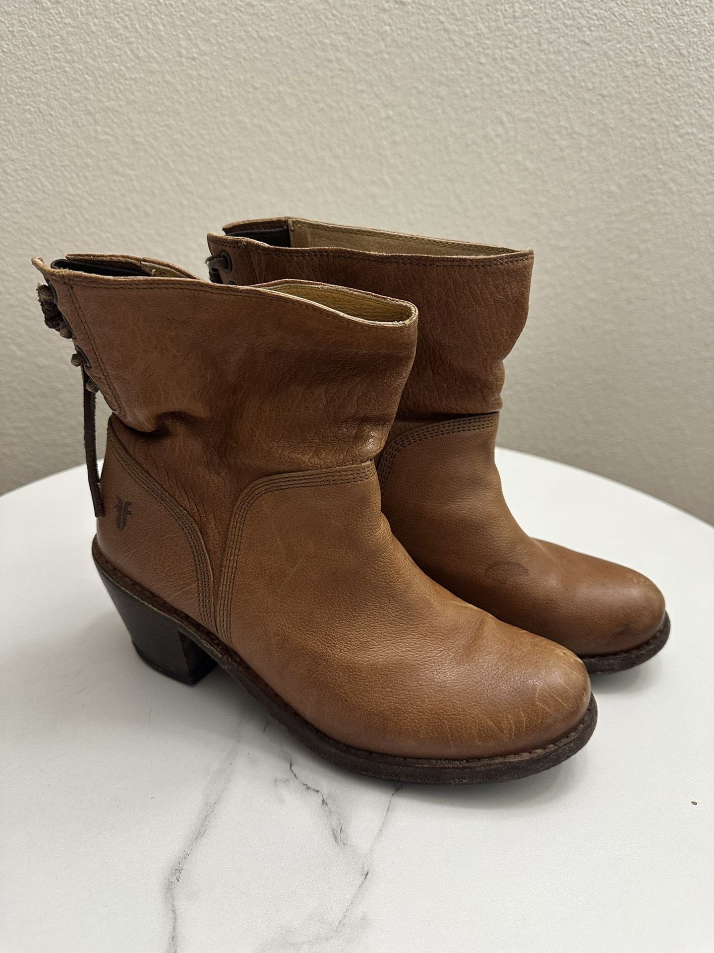 Frye Leather Ankle Boots – Size 6.5B