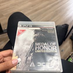 PS3 Medal of Honor