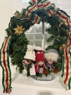 Antique Christmas Wreath