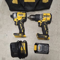 Dewalt Hammer Drill And Impact Driver 20v