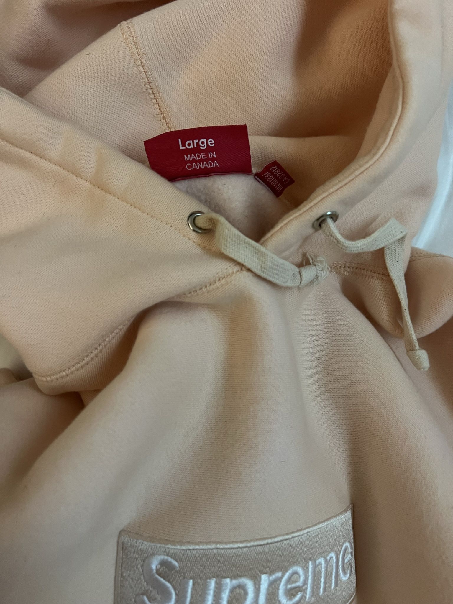 Supreme Box Logo Hoodie Peach  Supreme box logo, Box logo hoodie, Supreme  box logo hoodie