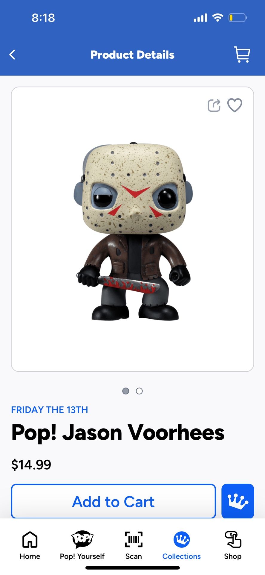 Jason Voorhees Funko