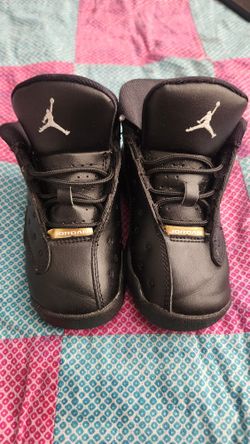 Jordan 13s GOLD GLITTER Toddler 8C