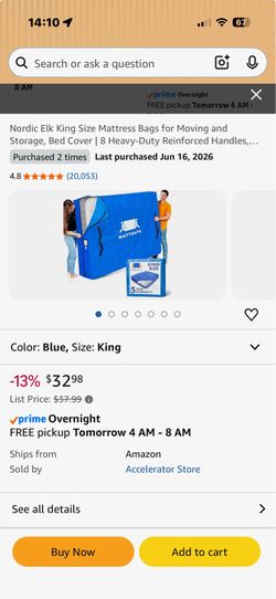 Mattress Covers for Moving or Storage