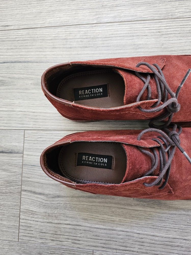 Kenneth Cole Suede Clay Brown Chukka Boots Mens Size 10  display picture 1