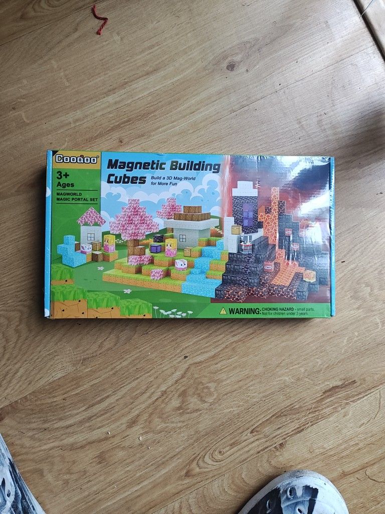 Coodoo Magnetic Building Cubes 84 Pieces
