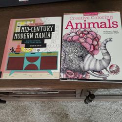 adult coloring books/each separate 