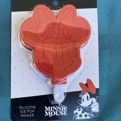 Minnie And Mickey Mouse Silicone Ice Pop Mold Maker