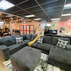 Sectional In Stock For Immediate Delivery 