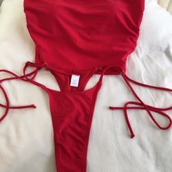 bikine set 2 Pieces; Strapless Top Small-New