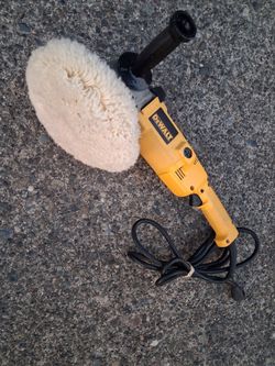 DeWalt DW849 Vspeed Buffer Polisher Sander. Vgood Con with Velcro pad and Shame. Pick up fremont sea. No low ball offers please. No trades. Many other