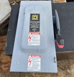 60amp SQUARE D panel 