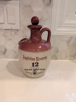 Appleton Reserve 12 Year Jamaican Rum Ceramic Jug