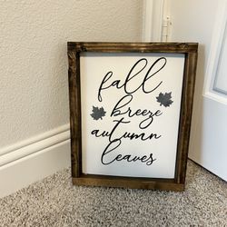 Fall Picture Decor