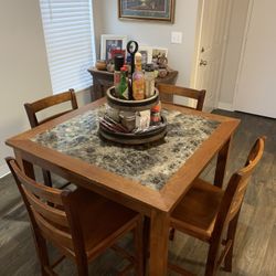 Dining Table With 4 Chairs