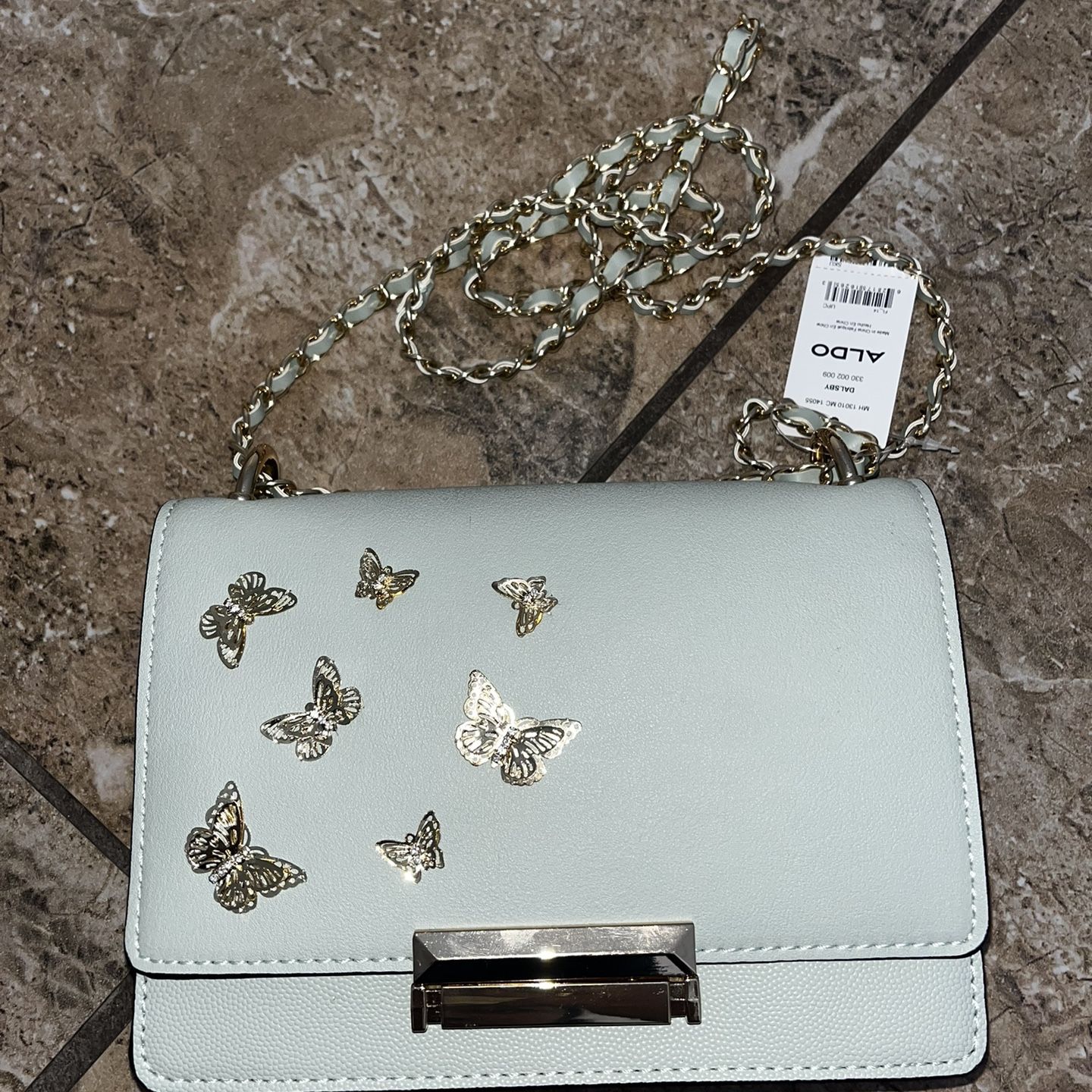 Blue butterfly 2025 purse aldo