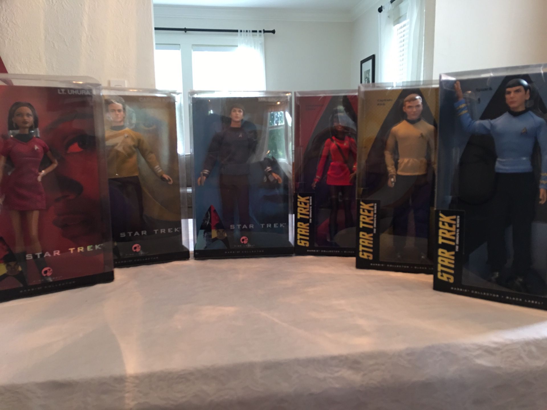 Star Trek action figures collection of 6 or individually